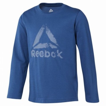 Футболка с длинным рукавом детская Reebok Boys Training Essentials Синий