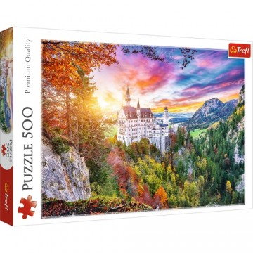 Trefl Puzzles TREFL Puzle Neuschwanstein pils, 500 gab.