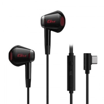 Edifier Earphones GM180 Plus Wired, In-ear, Microphone, Black