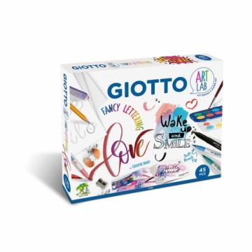 Набор для рисования Giotto Art Lab Fancy Lettering 45 Предметы Разноцветный