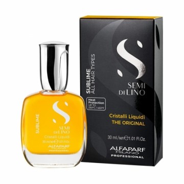 Matu Eļļa Semi Di Lino Sublime Cristal Liquid The Original Alfaparf Milano Semi Di Lino 30 ml