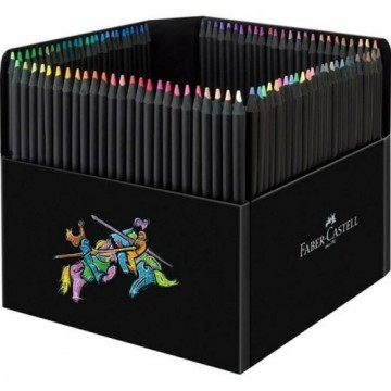 Zīmuļa Komplekts Faber-Castell Black Edition 100 Daudzums Daudzkrāsains