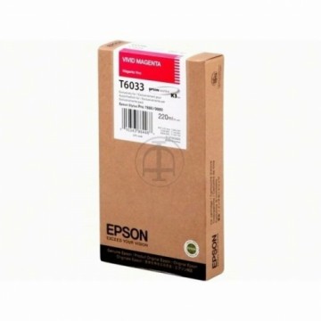 Oriģinālais Tintes Kārtridžs Epson C13T603300 Sudrabains Fuksīns