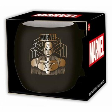 Krūze ar kārbu Marvel Keramika 360 ml Melns