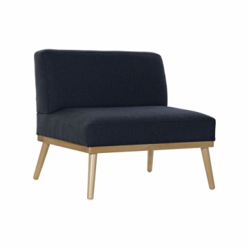 Кресло DKD Home Decor 80 x 66 x 72 cm Тёмно Синий Сосна
