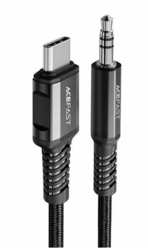 Acefast  
         
       Audio cable USB Type C - 3.5mm mini jack (male) 1.2m, AUX 
     Black