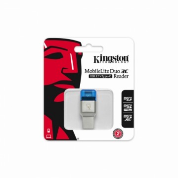 Кардридер Kingston FCR-ML3C Серый