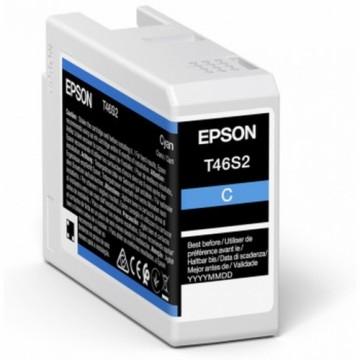 Oriģinālais Tintes Kārtridžs Epson C13T46S200 25 ml Melns Zils Ciānkrāsa