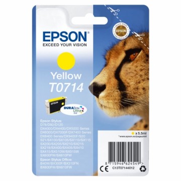 Oriģinālais Tintes Kārtridžs Epson C13T07144022 Dzeltens