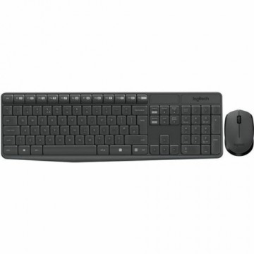 Клавиатура и мышь Logitech французский AZERTY