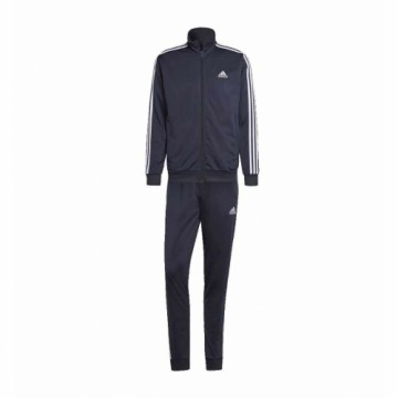 Tracksuit for Adults Adidas M 3S TR TT TS HZ2220  Men Navy Blue