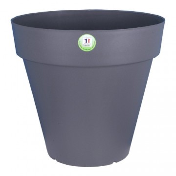 Plant pot Riviera 414076 Circular Grey Plastic