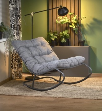 Halmar GATTO leisure chair, grey