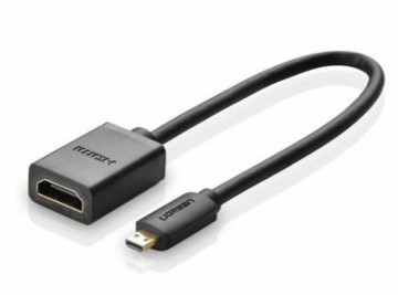 Ugreen  
         
       Cable adapter cable HDMI adapter - micro HDMI 19 pin 20cm 
     Black