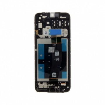LCD display + Touch Unit + Front Cover Samsung A145 Galaxy A14 4G Black (Service Pack)