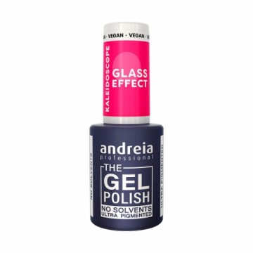 Лак для ногтей Andreia Glass Effect 10,5 ml Темно-розовый