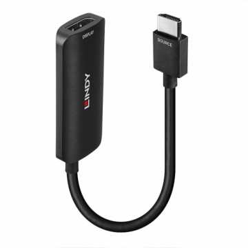 Display Porta uz HDMI Adapteris LINDY 38327 Melns