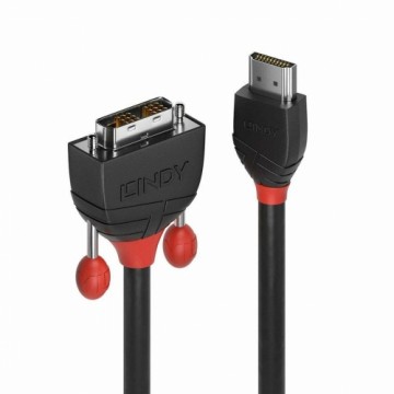 HDMI uz DVI Kabelis LINDY 36275 10 m Melns