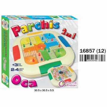 Bigbuy Fun Доска Parcheesi 30,5 x 30,5 x 5,5 cm