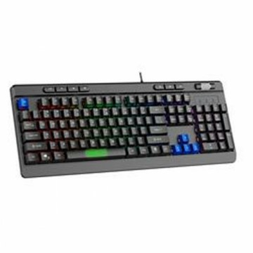 Игровая клавиатура Gaming Sparco SPMEMKEYBOARD Испанская Qwerty