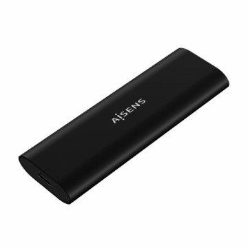 Cietā Diska Ietvars Aisens ASM2-014B USB Melns USB 3.2 Gen 2 (3.1 Gen 2)