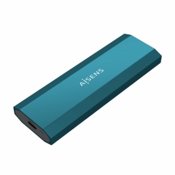 Cietā Diska Ietvars Aisens ASM2-019BLU USB Zils USB-C USB 3.2 Gen 2 (3.1 Gen 2)