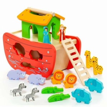 Bigbuy Fun Playset Moltó Noah's ark Koks 17 Daudzums