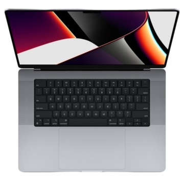 Apple MacBook Pro 2021 Retina 16" - M1 Pro / 16GB / 512GB SSD - Space Gray (Atjaunināts, stāvoklis kā jauns)