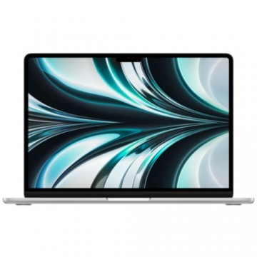 Apple MacBook Air 2022 Retina 13" - M2 / 16GB / 256GB SSD - Silver (Atjaunināts, stāvoklis Ļoti labi)