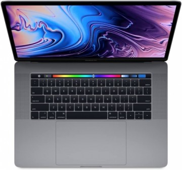 Apple MacBook Pro 2016 Retina 15" 4xUSB-C - Core i7 2.7GHz / 16GB / 512GB SSD - Space Gray (Atjaunināts, stāvoklis Ļoti labi)