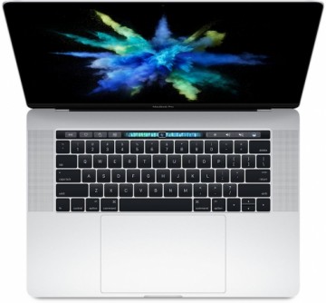 Apple MacBook Pro 2016 Retina 15" 4xUSB-C - Core i7 2.6GHz / 16GB / 256GB SSD - Silver (Atjaunināts, stāvoklis kā jauns)