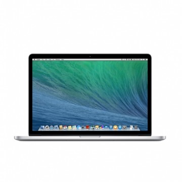 Apple MacBook Pro 2015 Retina 15" - Core i7 2.2GHz / 16GB / 256GB SSD - Silver (Atjaunināts, stāvoklis labi)