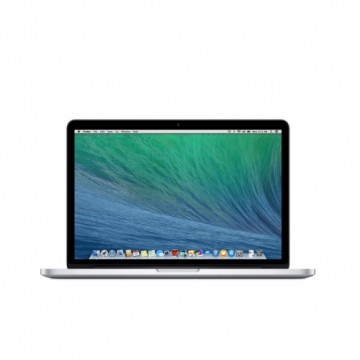 Apple MacBook Pro 2015 Retina 13" - Core i5 2.7GHz / 8GB / 128GB SSD - Silver (Atjaunināts, stāvoklis Ļoti labi)