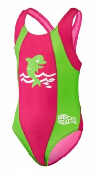 Girl's swim suit BECO UV SEALIFE 0804 48 128cm