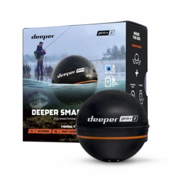 Deeper  
         
       Smart Sonar PRO+2 Sonar, Black