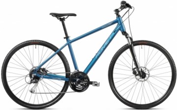 Velosipēds Romet Orkan 3 M 28" 2023 navy blue-sky blue-20" / L