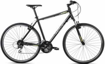 Velosipēds Romet Orkan 2 M 28" 2023 black-lemon-20" / L