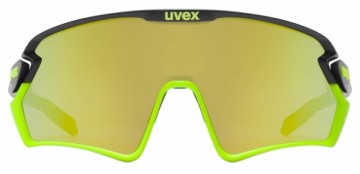 Velosipedu brilles Uvex sportstyle 231 2.0 black yellow matt / mirror yel