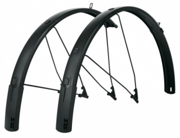 Dubļusargi komplekts 28" SKS Bluemels Style 56mm black