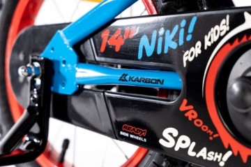 Velosipēds Karbon Niki 14 blue-red