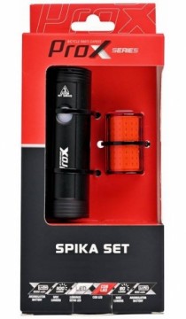 Apgaismojums komplekt ProX Spika 1100Lm + Zera S 80Lm USB