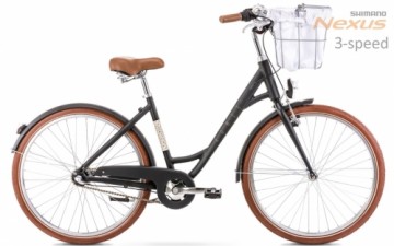 Velosipēds Romet Pop Art Eco 28" Alu 2022 black-18" / M