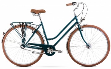 Velosipēds Romet Vintage Classic D 28" Alu 2022 dark turquoise-18" / M