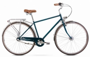 Velosipēds Romet Vintage Classic M 28" Alu 2022 turquoise-20" / L