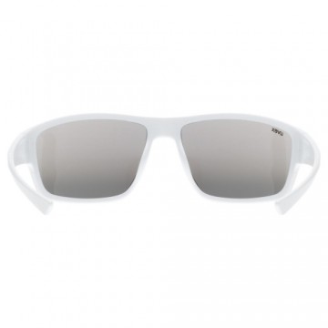 Brilles Uvex Sportstyle 230 white mat / litemirror silver