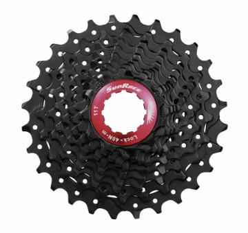 Aizmugurējie zobratu bloks SunRace CSRX0 10-speed black-11-32T