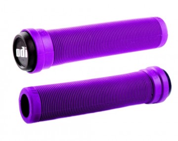 Stūres rokturi ODI Soft Longneck BMX Flangless 143mm Purple