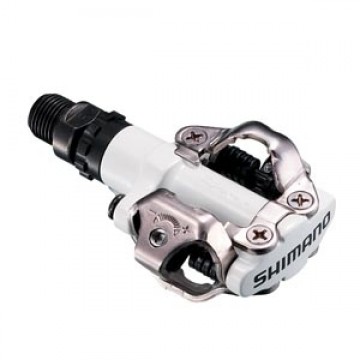 Pedāļi Shimano PD-M520 SPD + SM-SH51 white