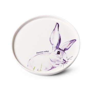 Fissman Тарелка фарфоровая PROVENCE RABBIT 20 см