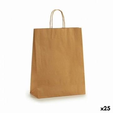 Paper Bag 32 X 12 X 50 cm Brown (25 Units)